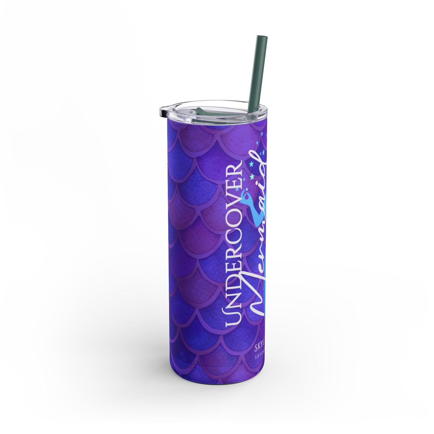 Undercover Mermaid - Maars Maker Skinny Matte Tumbler, 20oz