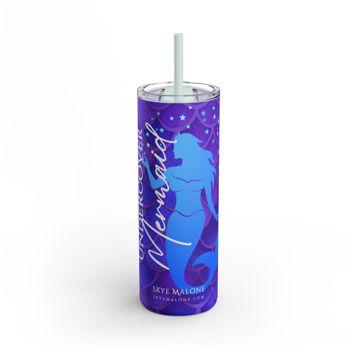 Undercover Mermaid - Maars Maker Skinny Matte Tumbler, 20oz