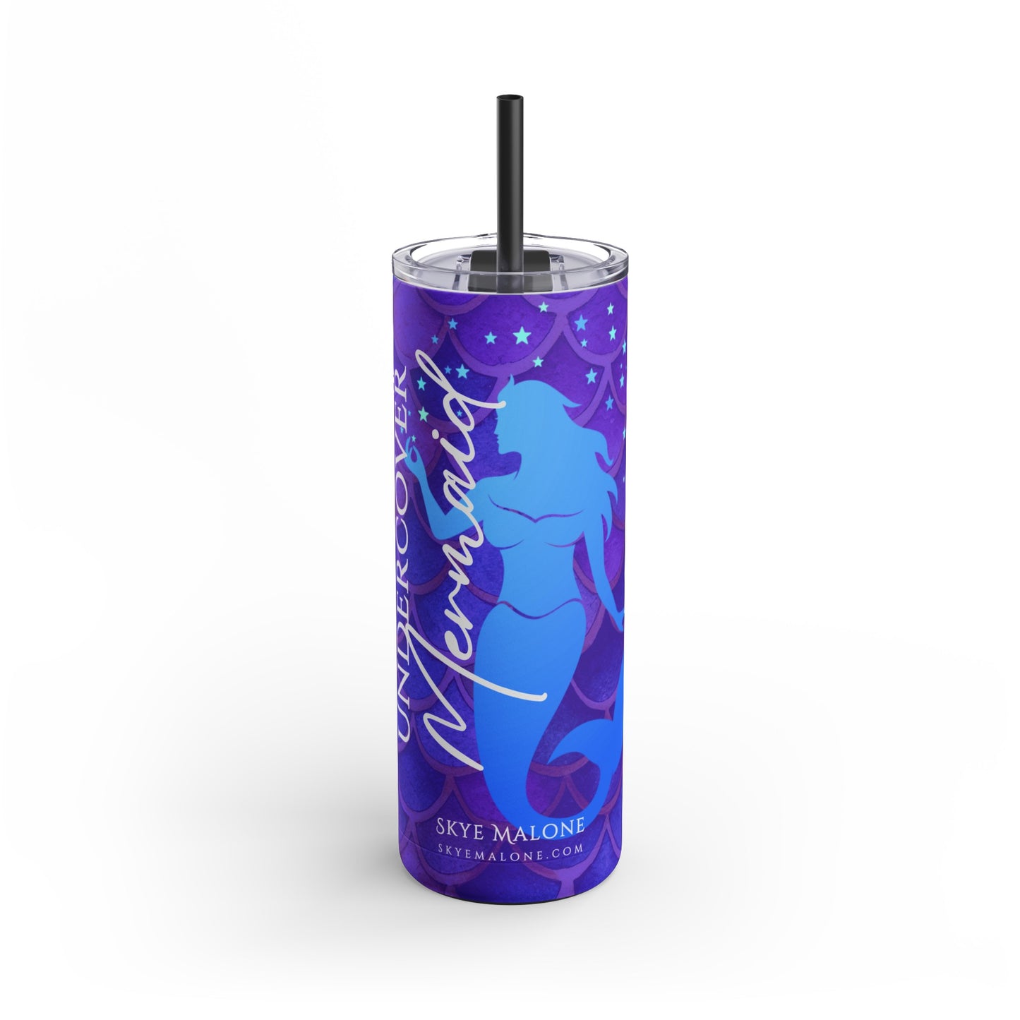 Undercover Mermaid - Maars Maker Skinny Matte Tumbler, 20oz